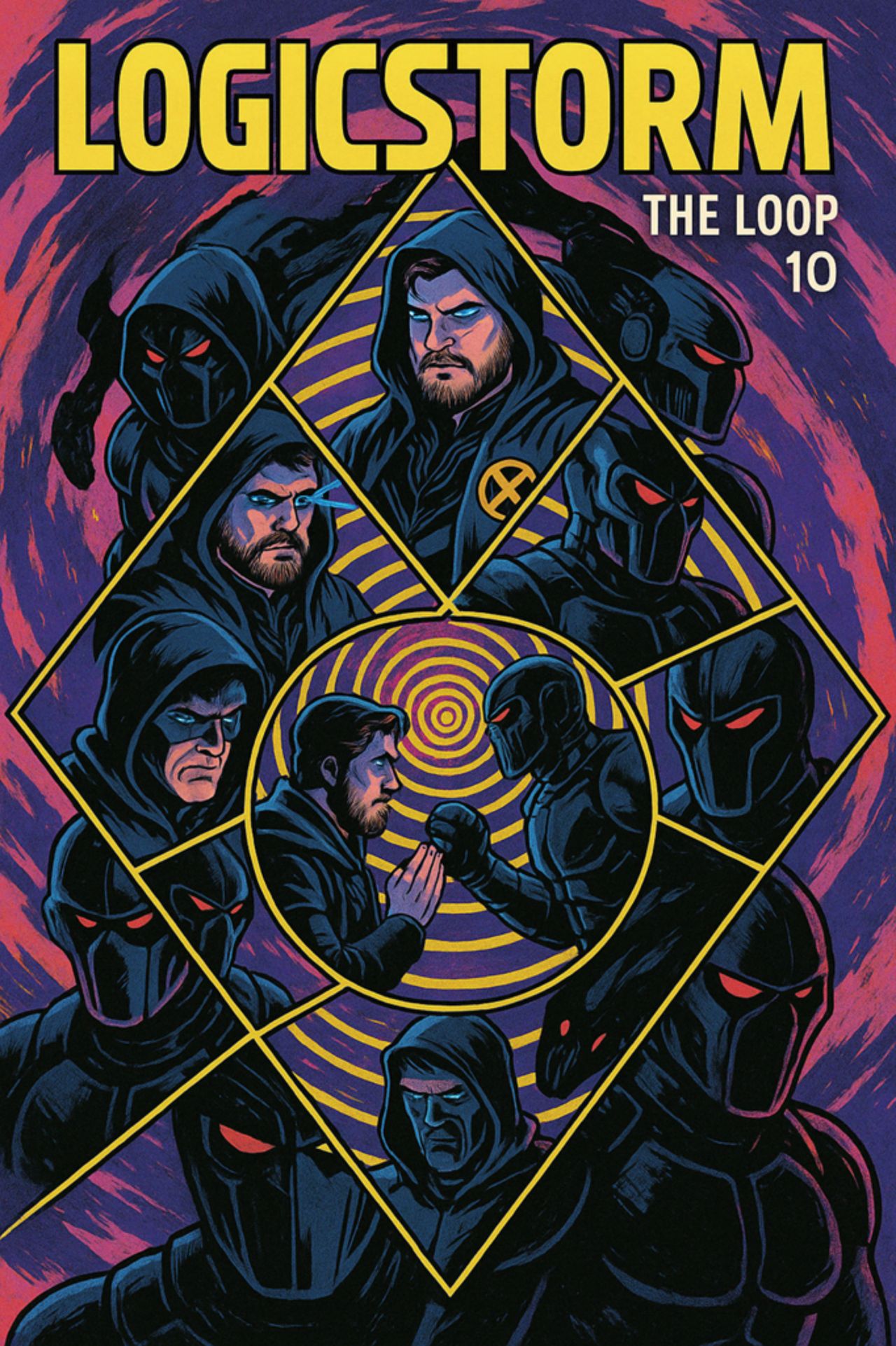 Logic Storm comic cover #10 The Loop