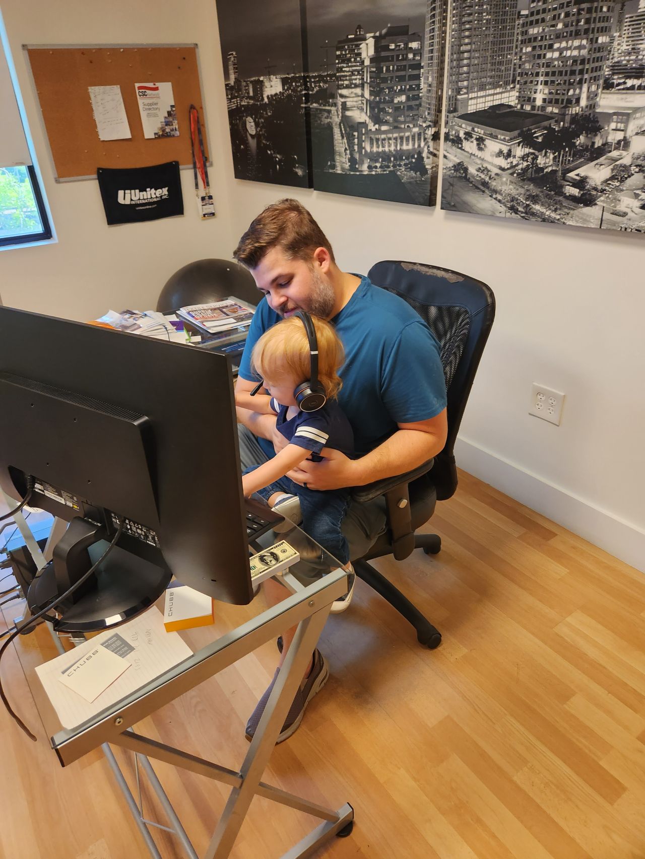 Take-your-kid-to-work day, every day