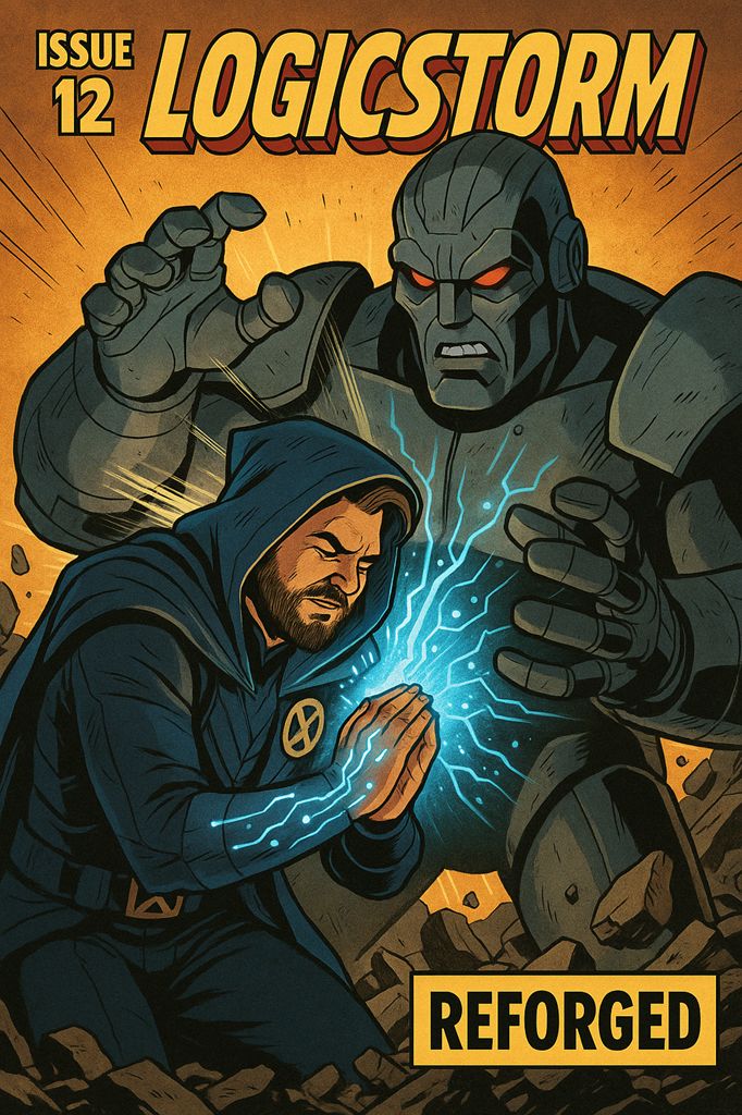 Logic Storm comic cover #12 Reforged